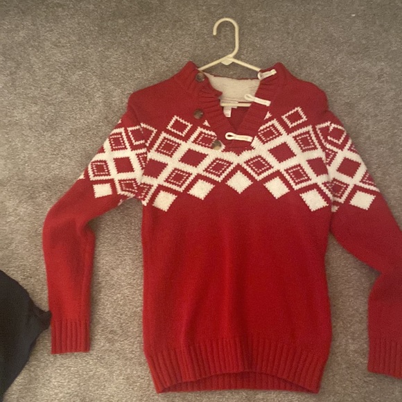 Red sweater boys cat and Jack - Picture 3 of 5